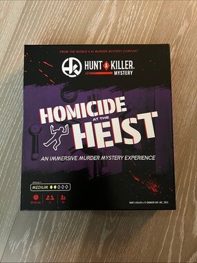 Hunt a Killer: Homicide at the Heist — Complete, Like New!